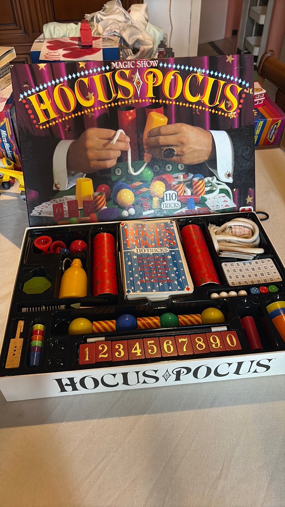 Vintage Magic Show Hocus Pocus Goocheldoos, Ophalen, Zo goed als nieuw