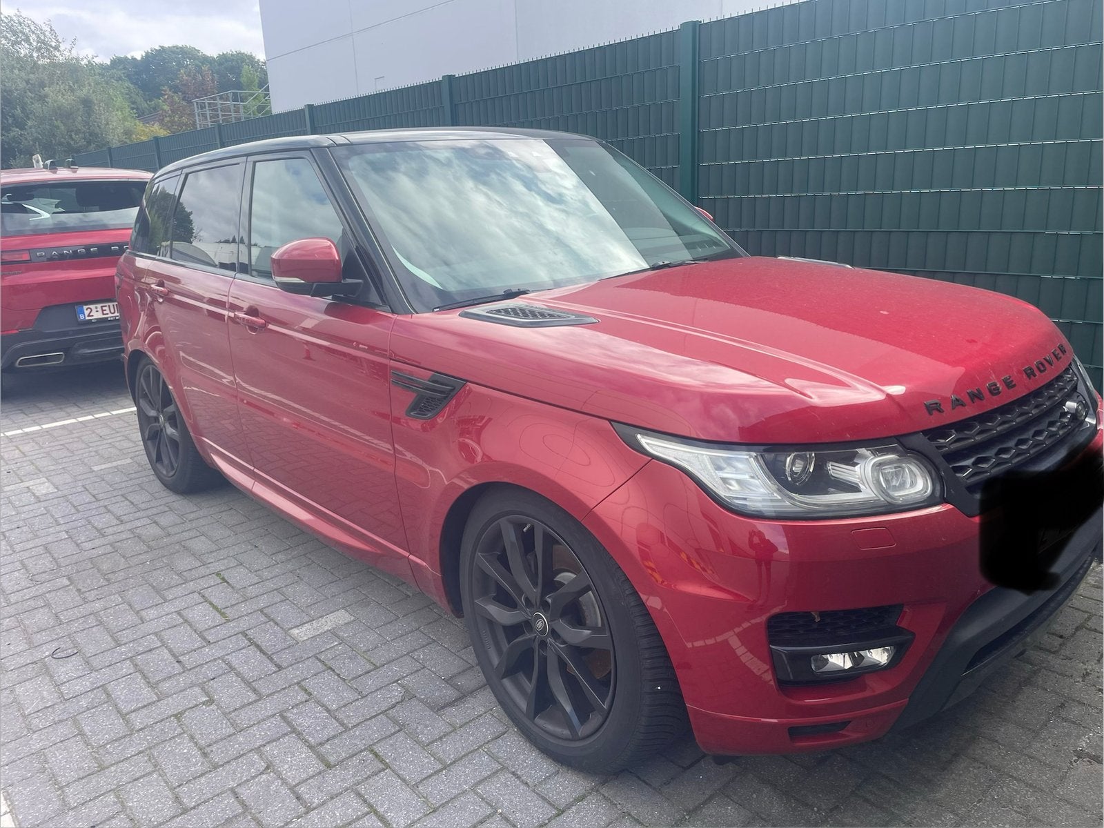 Land Rover  Range Rover sport, Autos, Rouge, Achat, Euro 6, Noir