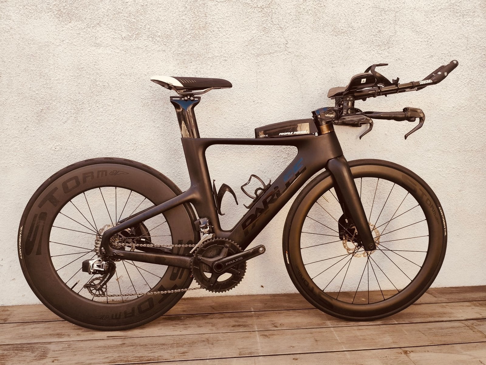 Tijdritfiet Parlee TTIR sram etap disc, 28 inch, Gebruikt, Carbon, Ophalen of Verzenden
