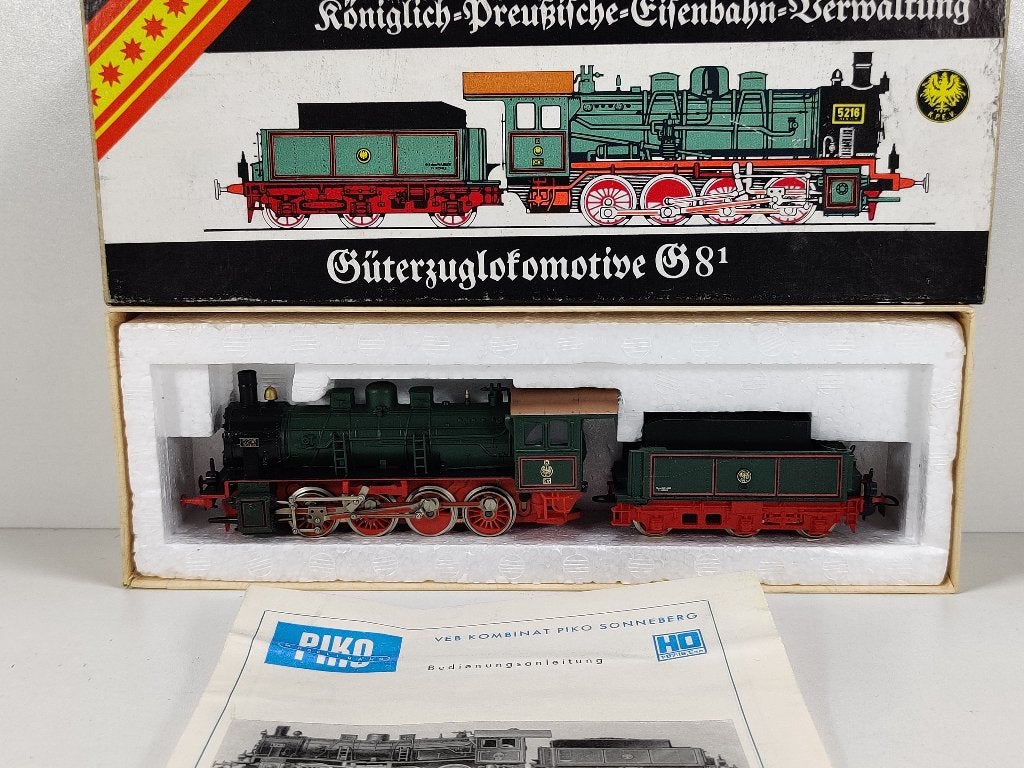 PIKO 5/6330 Stoomlocomotief K.P.E.V., Hobby en Vrije tijd, Modeltreinen | H0, Zo goed als nieuw, Analoog, Gelijkstroom, Locomotief