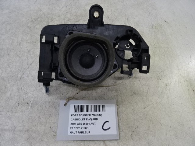 LUIDSPREKER Porsche 718 Boxster (982) (01-2016/-), Gebruikt, Porsche