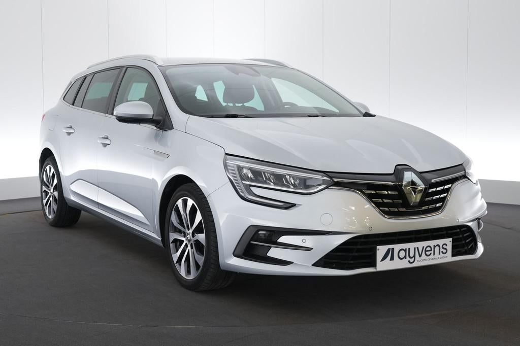 (2DGF192) RENAULT MEGANE GRANDTOUR, Auto's, Voorwielaandrijving, Stof, Gebruikt, Euro 6