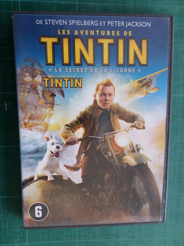 Tintin et le secret de la licorne - DVD - 2011, Collections, Enlèvement ou Envoi, Tintin, Comme neuf, Autres types