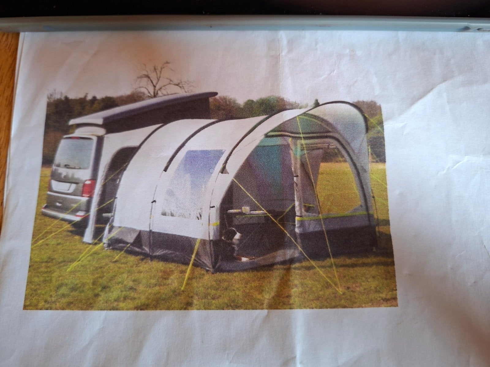 Auvent pour van et fourgon aménagé, Caravanes & Camping, Enlèvement ou Envoi