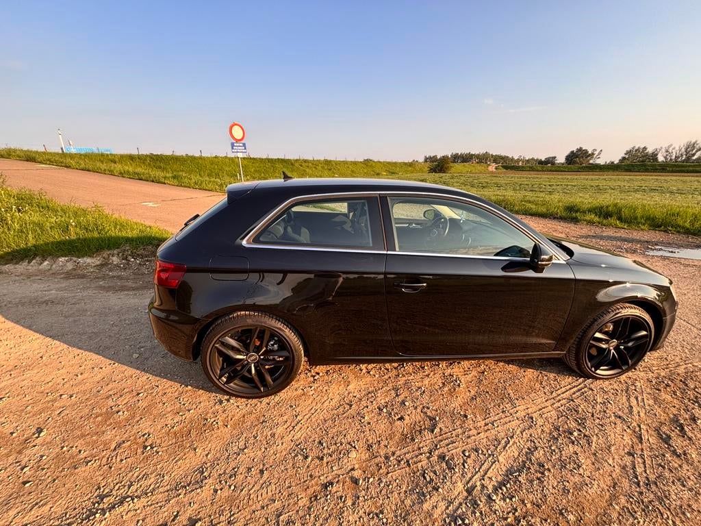 Audi A3 1.4 TFSI – 2013 – Goed onderhouden – Sportieve look, Euro 5, Boîte manuelle, Noir, 5 places