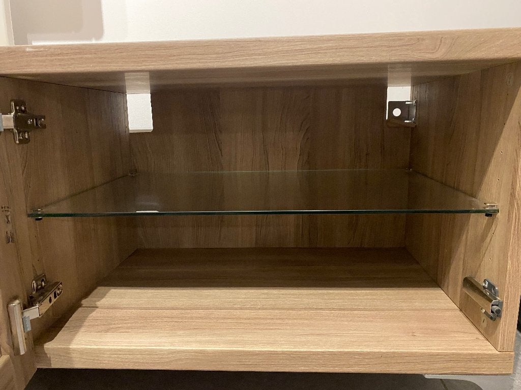 IKEA BESTÅ – Meuble TV 180 cm avec support télévision, 25 à 50 cm, Moins de 100 cm, 150 à 200 cm, Synthétique