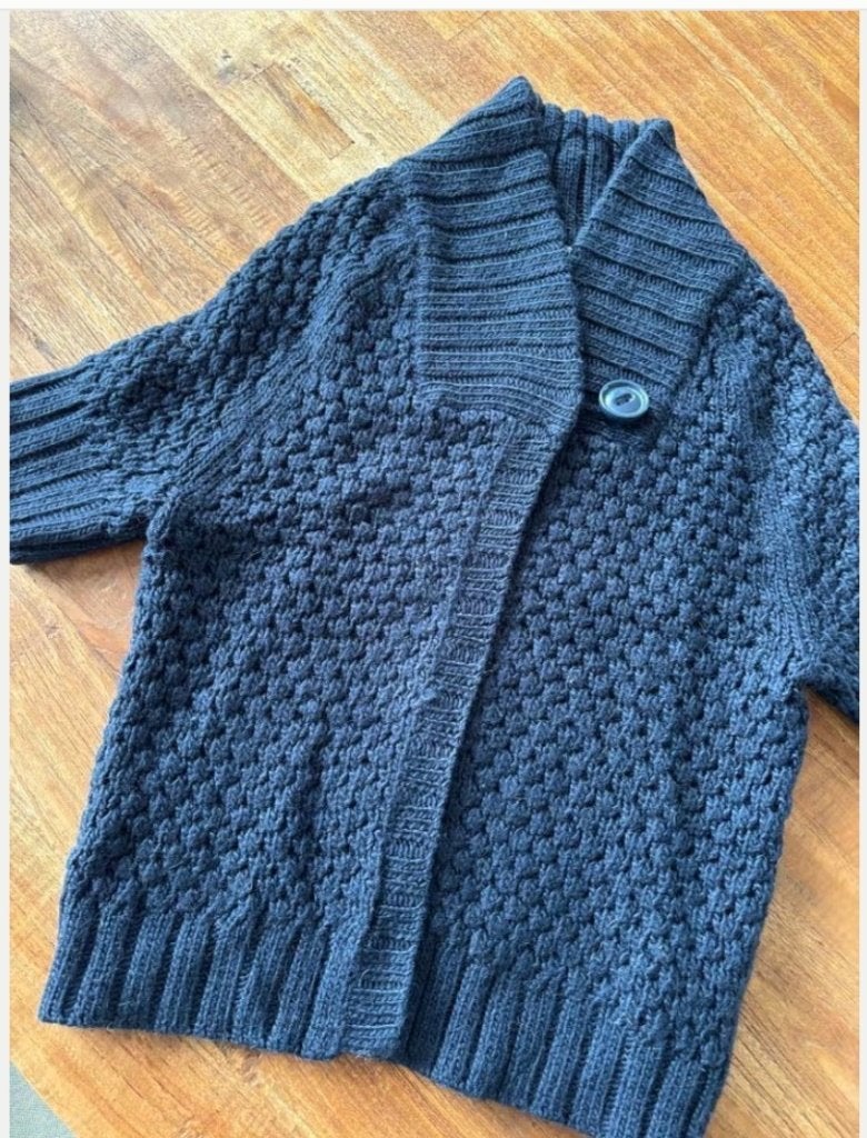 Pull vintage taille XS, Enlèvement ou Envoi, Comme neuf, Taille 34 (XS) ou plus petite, Bleu
