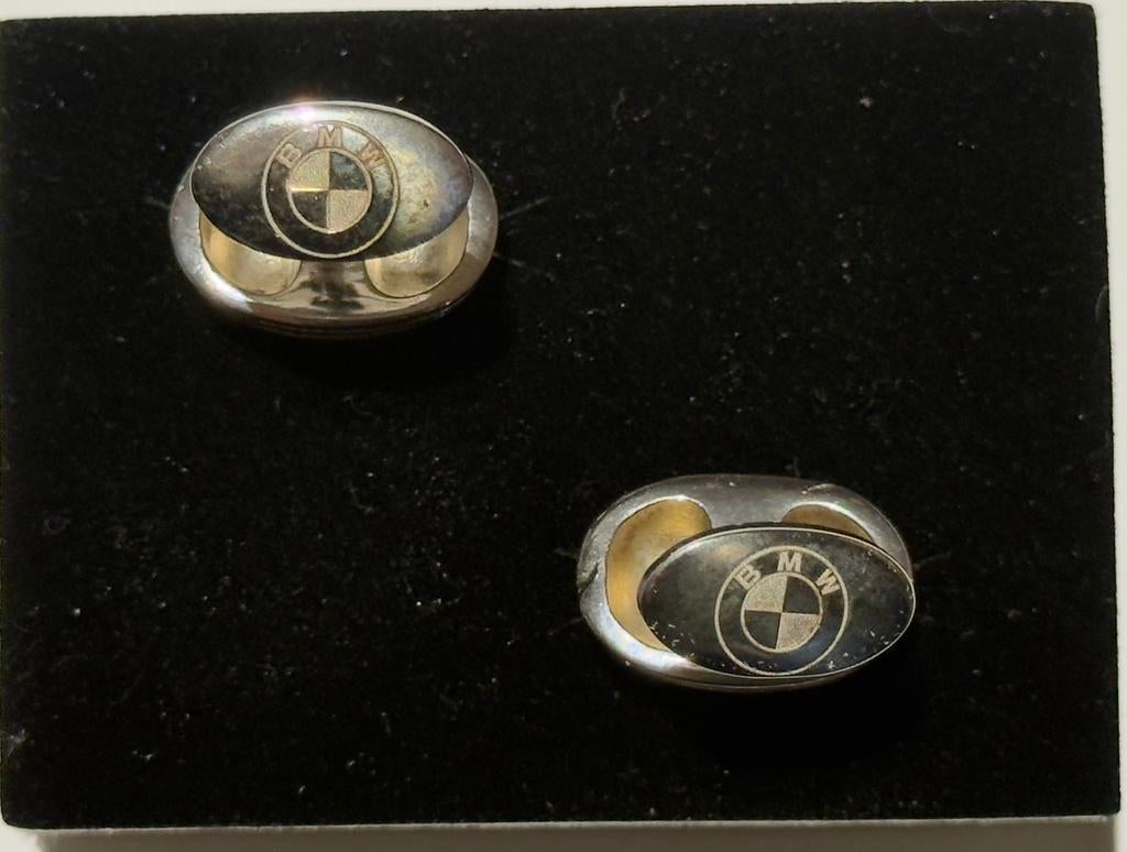 BMW Hand Made Boutons de manchettes Argent, Enlèvement