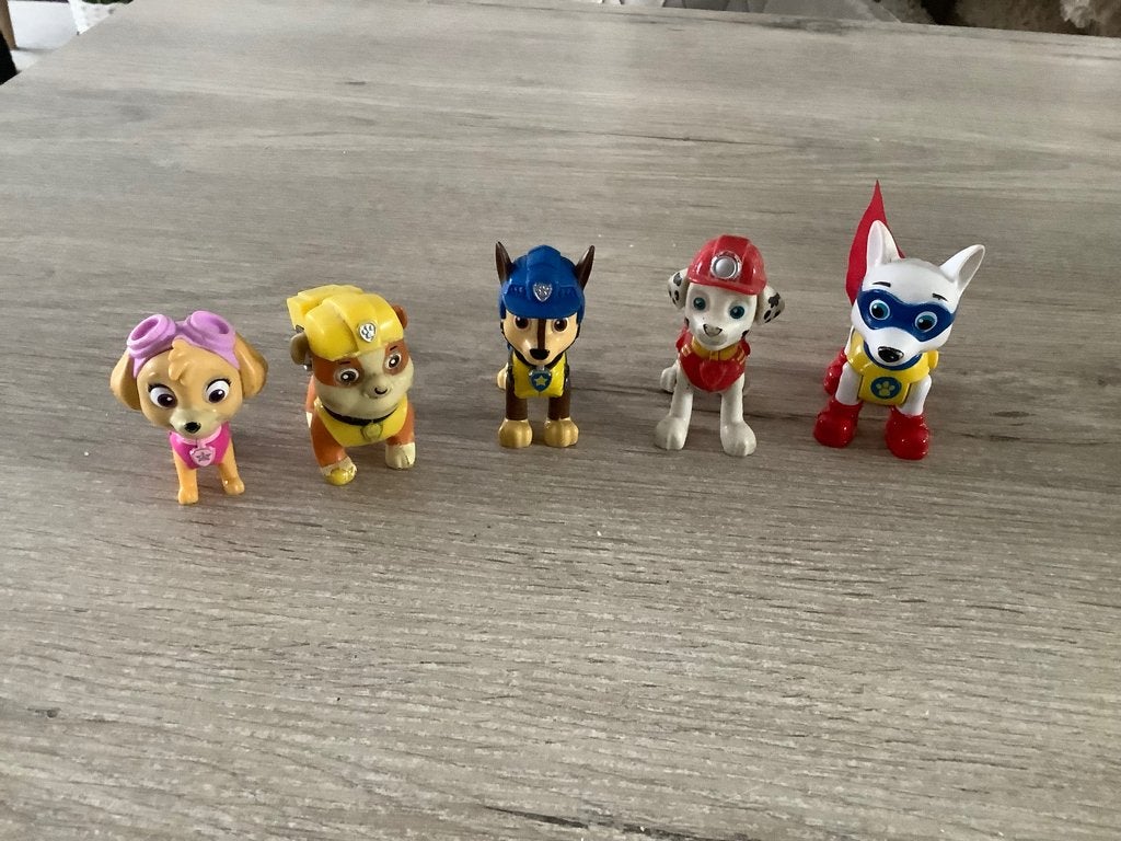Paw Patrol verschillende characters reeks 2 (5-7 cm), Enlèvement ou Envoi, Utilisé