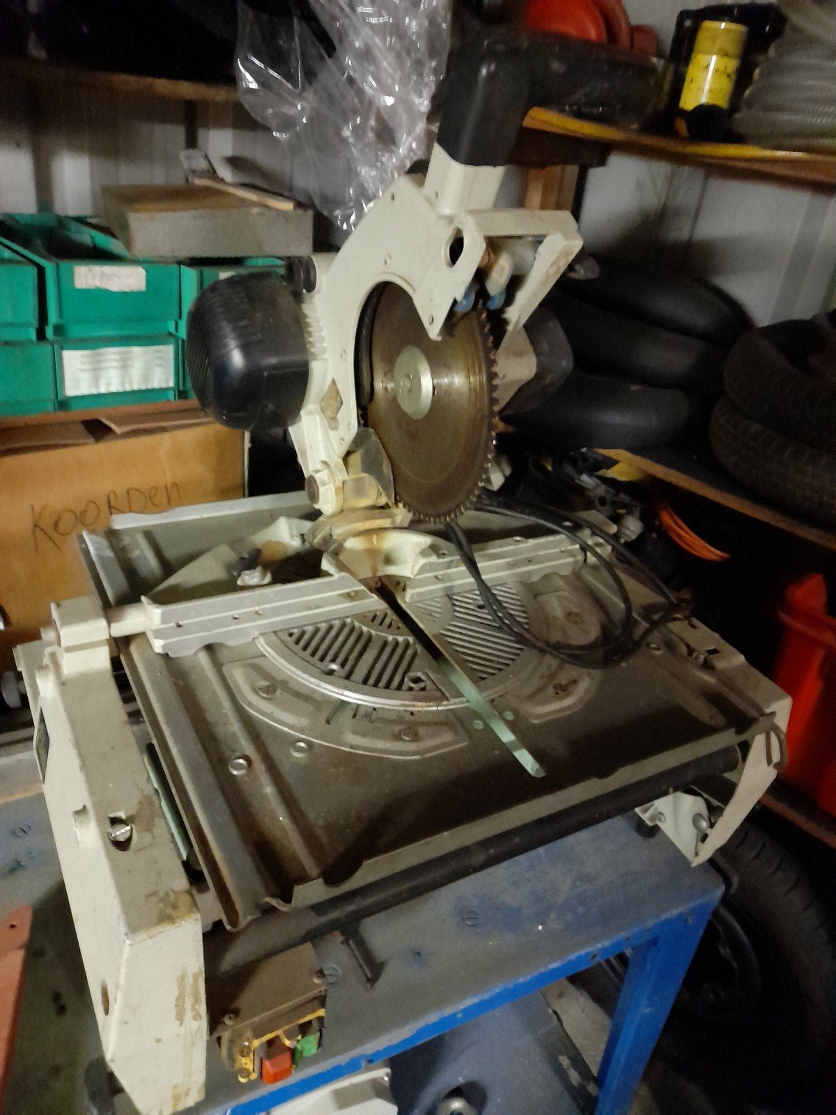 verstekzaag, Doe-het-zelf en Bouw, Gereedschap | Zaagmachines, Ophalen