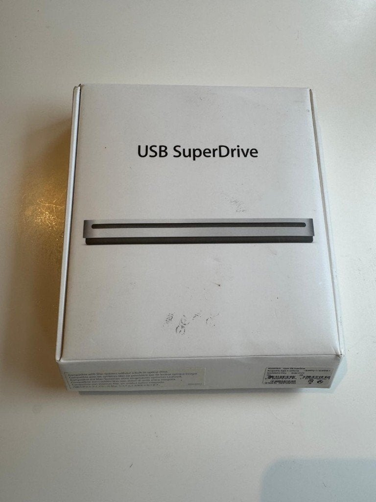 USB Superdrive, Informatique & Logiciels, Disques optiques, Externe, Enlèvement, Dvd, Comme neuf