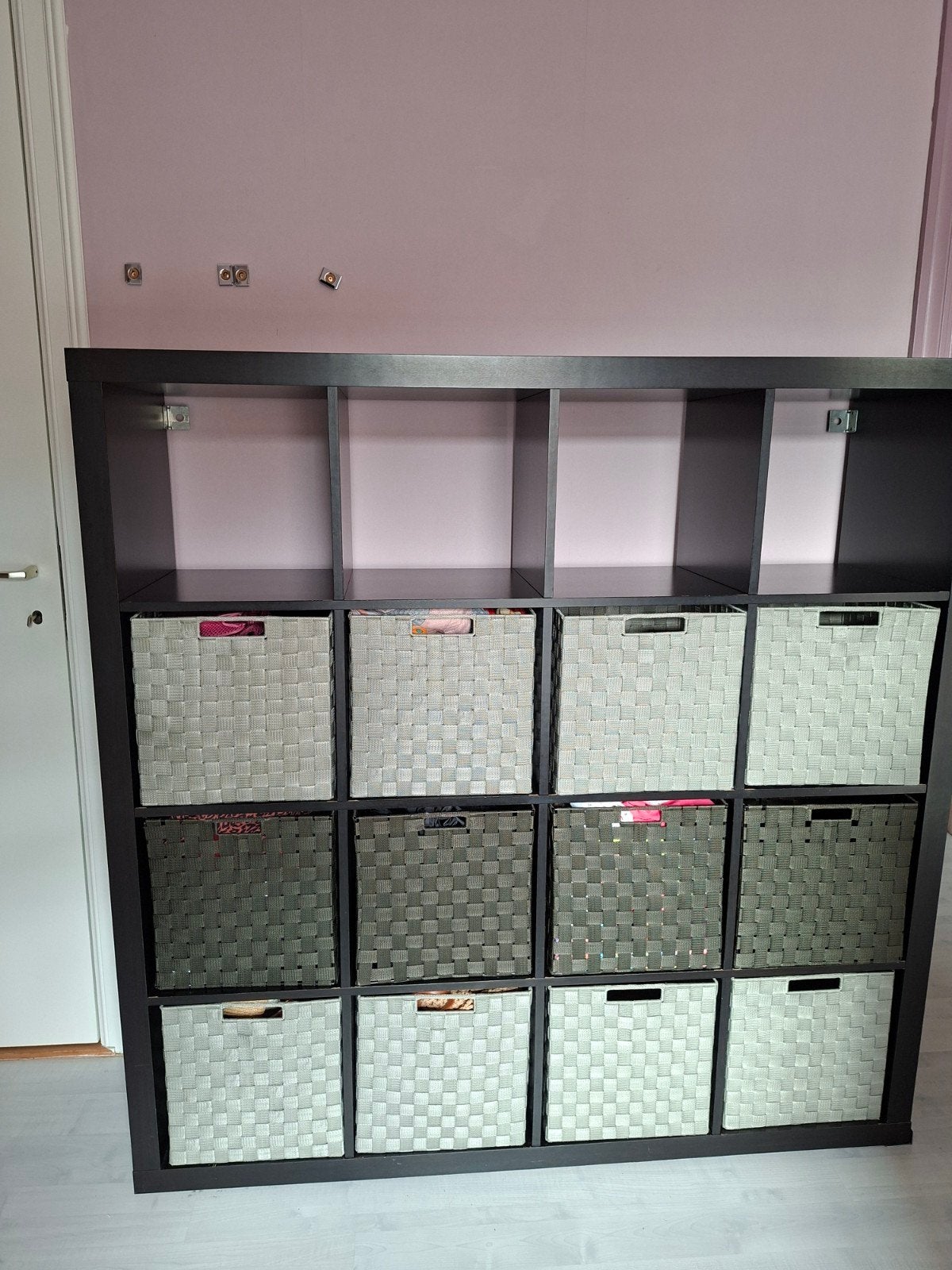 ikea kallax met mandjes, Maison & Meubles, Armoires | Casiers, Enlèvement, Utilisé