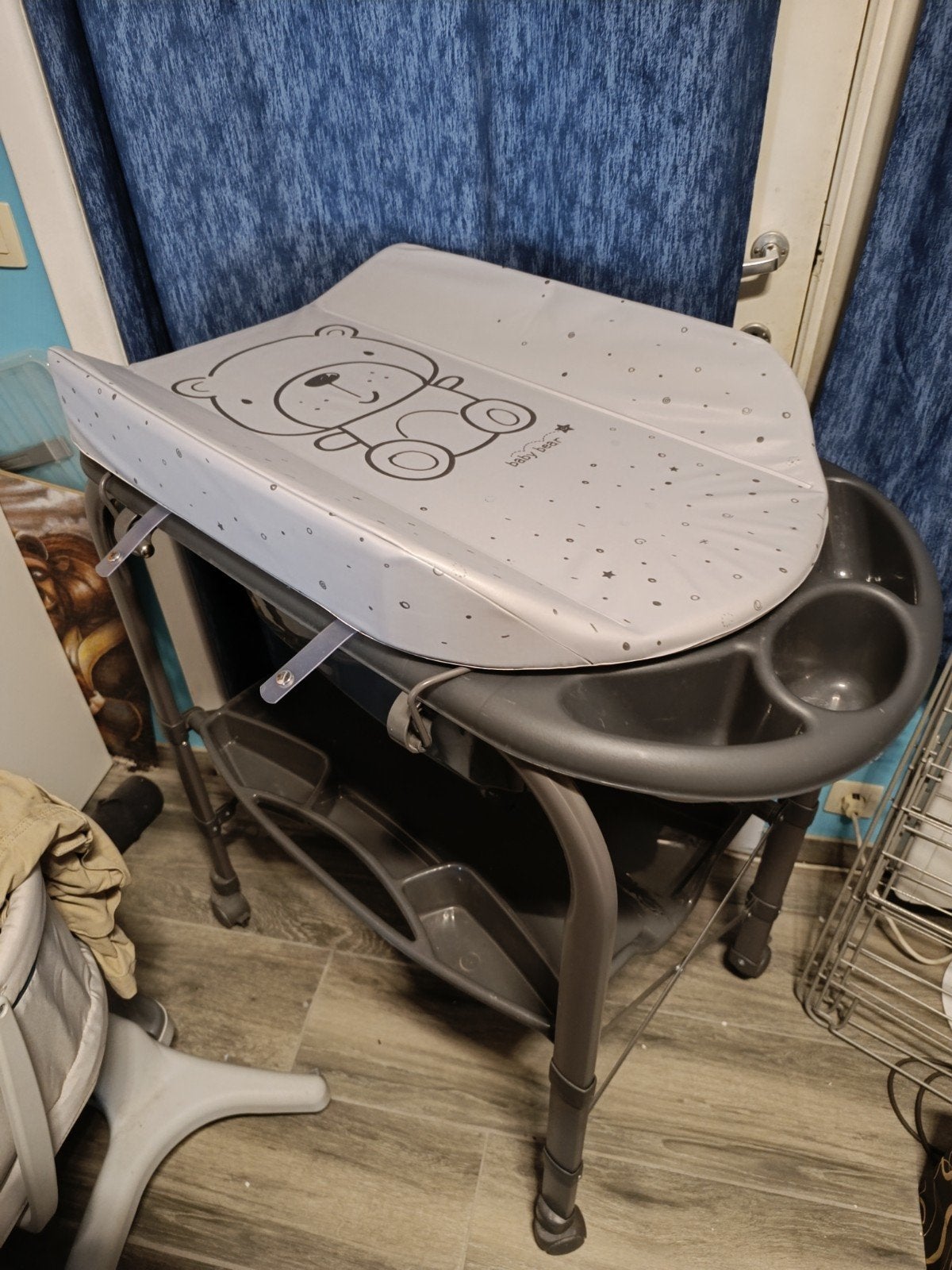 Table a langer avec baignoire pliable, Kinderen en Baby's, Badjes en Verzorging, Ophalen, Badje
