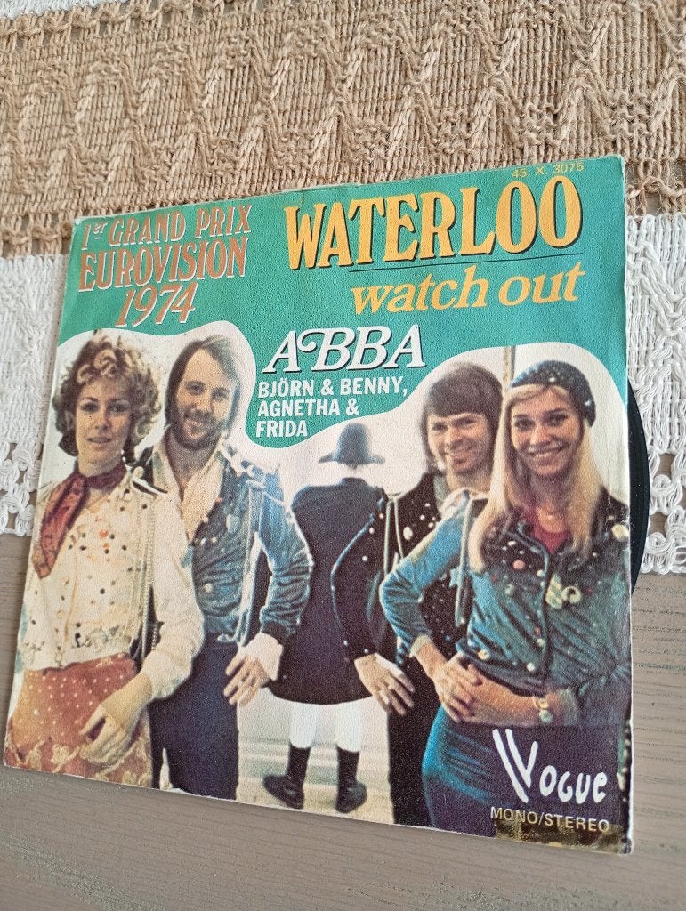 ABBA - Waterloo, Enlèvement ou Envoi, Pochette photo, 7 inch, Utilisé
