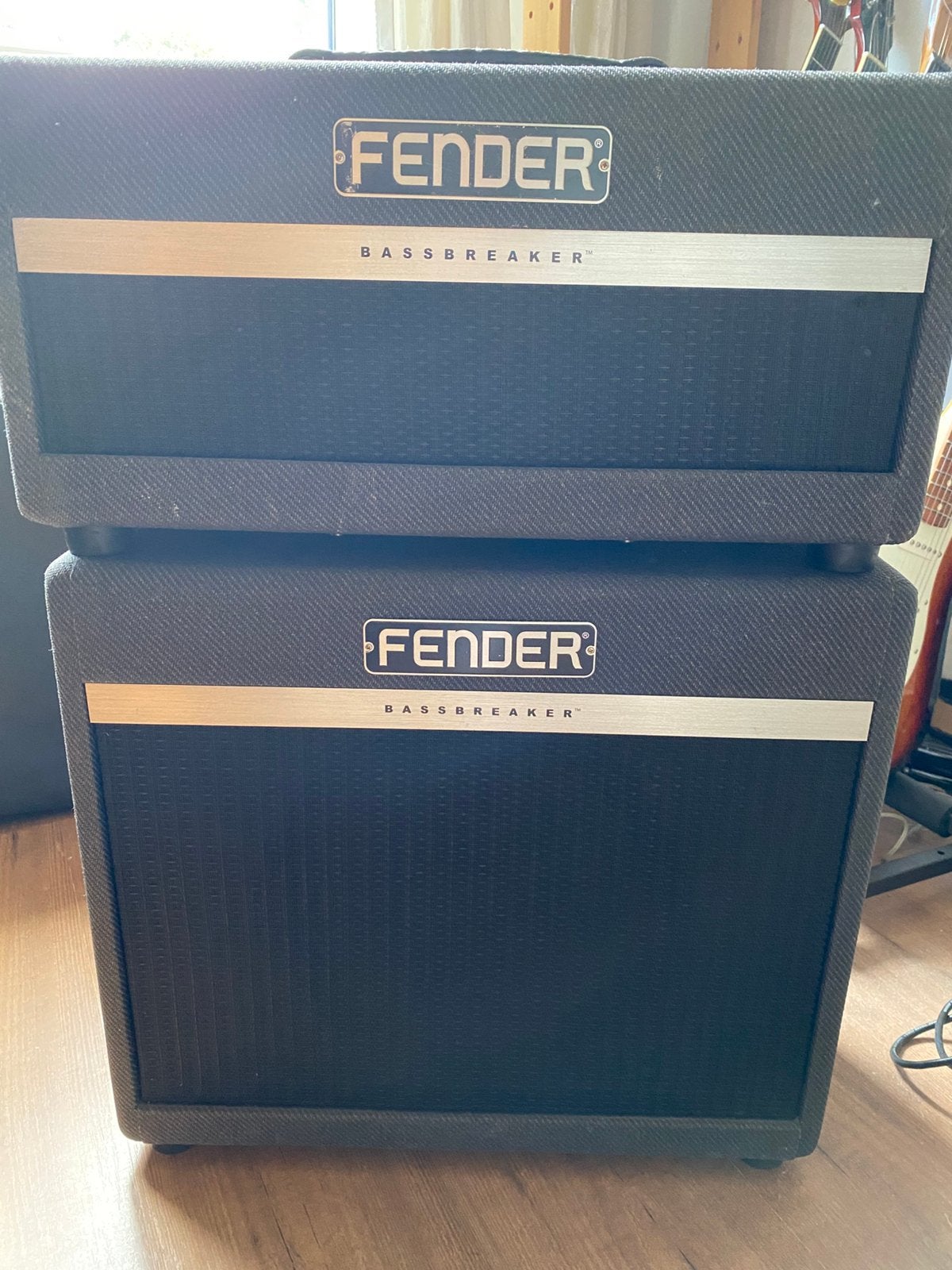Te koop Fender Bassbreaker combinatie, Muziek en Instrumenten, Versterkers | Bas en Gitaar, Ophalen, Zo goed als nieuw