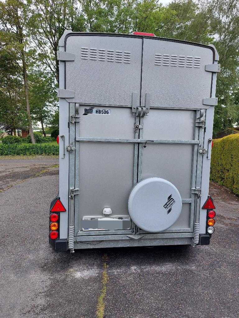 Paardentrailer Ifor Williams HB 506, Dieren en Toebehoren, Ophalen, Zo goed als nieuw, Aluminium, 2-paards trailer
