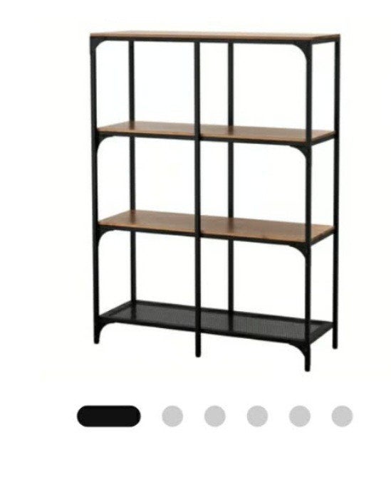Stellingkast zwart ikea, Ophalen
