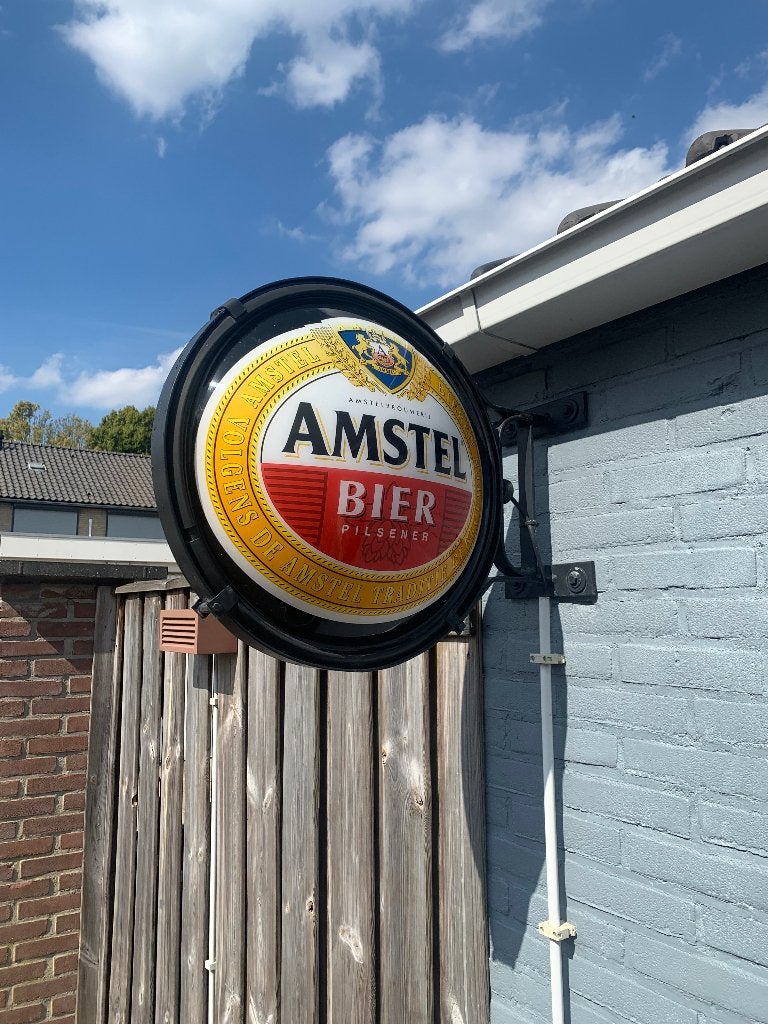 Amstel buitenlamp, Tuin en Terras, Ophalen, Minder dan 50 watt, Wandlamp, Waterbestendig