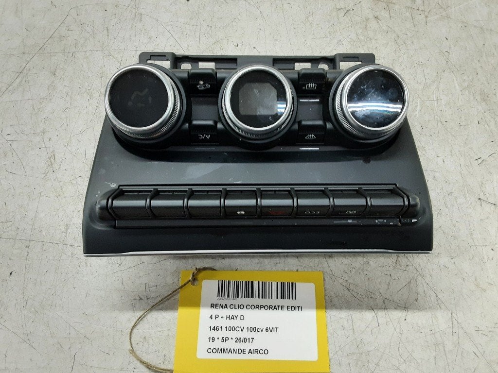 BEDIENINGSPANEEL AIRCO Renault Clio V (RJAB) (275100936R), Gebruikt, Renault, Peter-Huppertz-Straße 5
51063  Köln, DE, Dialog.deutschland@renault.de
