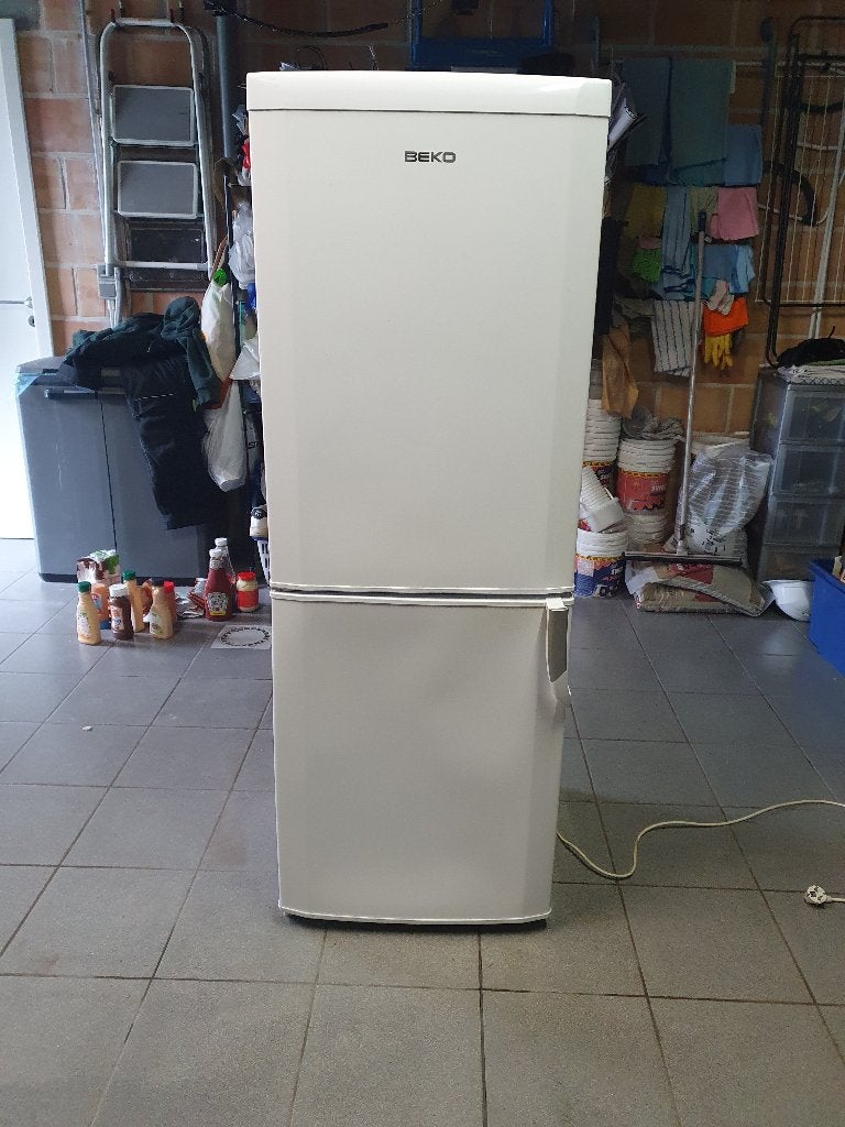 Koelkast met diepvries, Electroménager, Réfrigérateurs & Frigos, Utilisé, 200 litres ou plus, 45 à 60 cm, Avec congélateur séparé