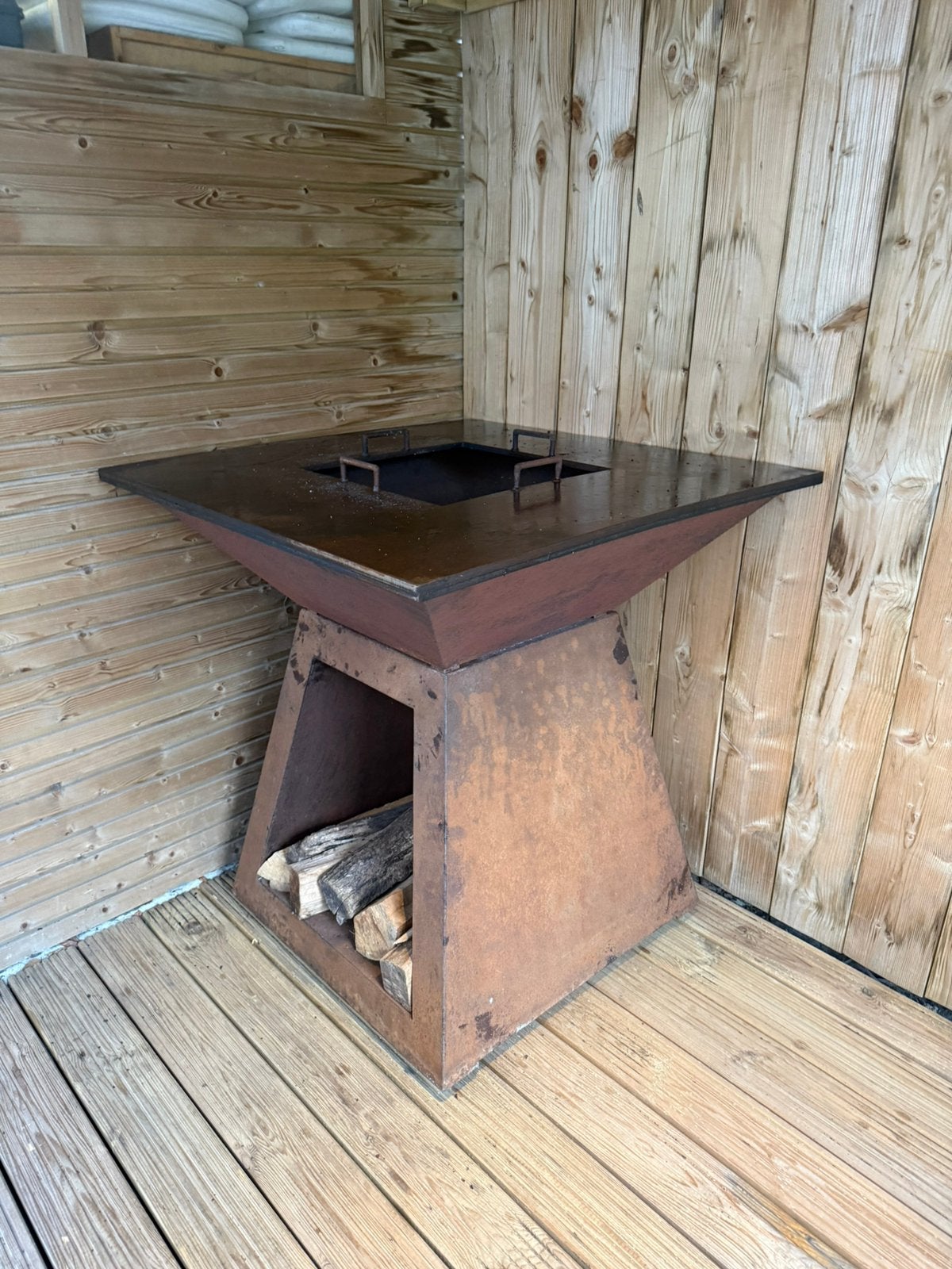 Bbq vuurschaal plancha, Enlèvement, Utilisé