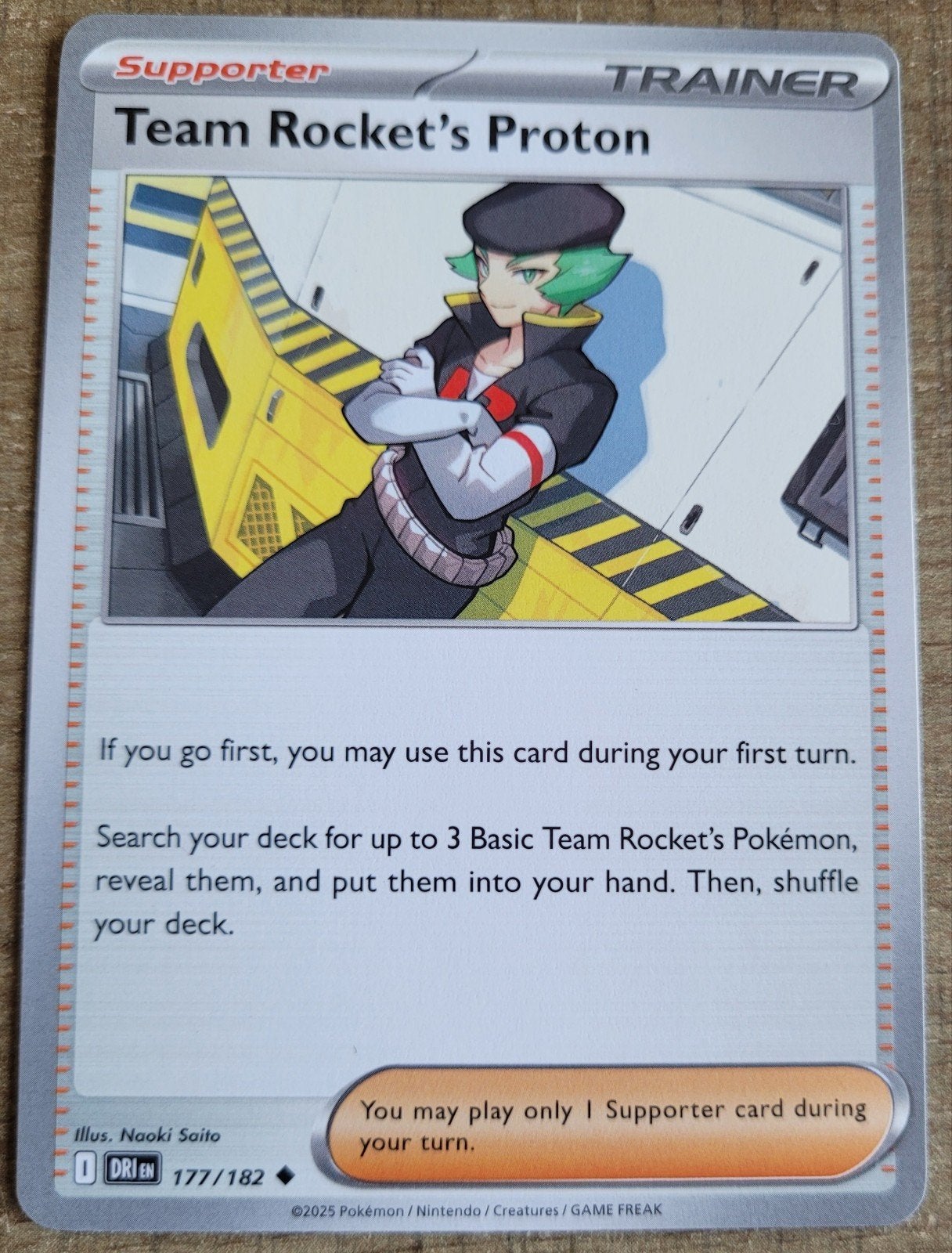 Team Rocket's Proton (177/182), Ophalen of Verzenden, Zo goed als nieuw, Losse kaart