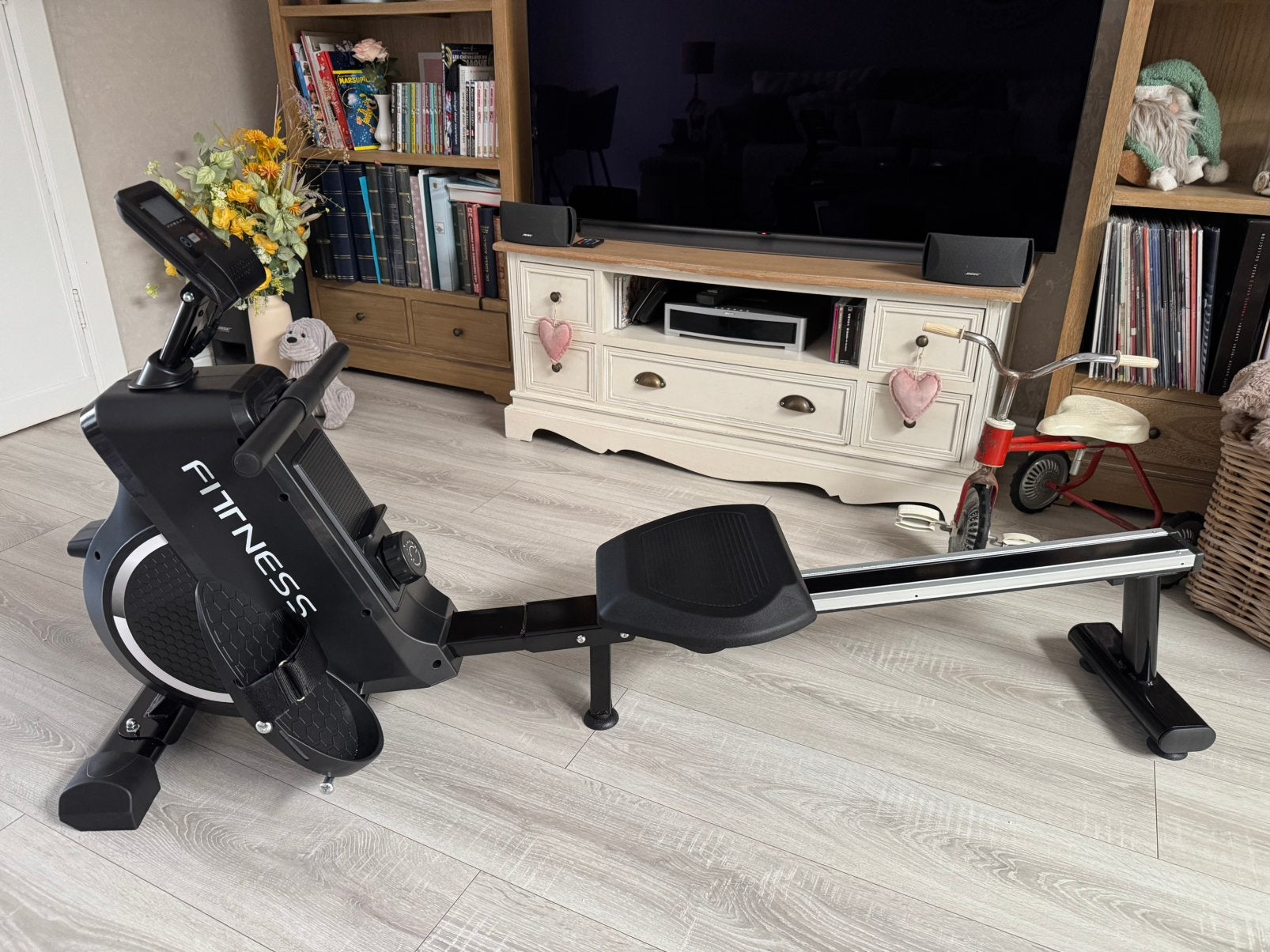 Rameur appareil de sport, Enlèvement, Comme neuf, Rameur