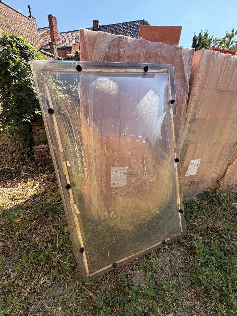 Lichtkoepel zonder kader, Ophalen
