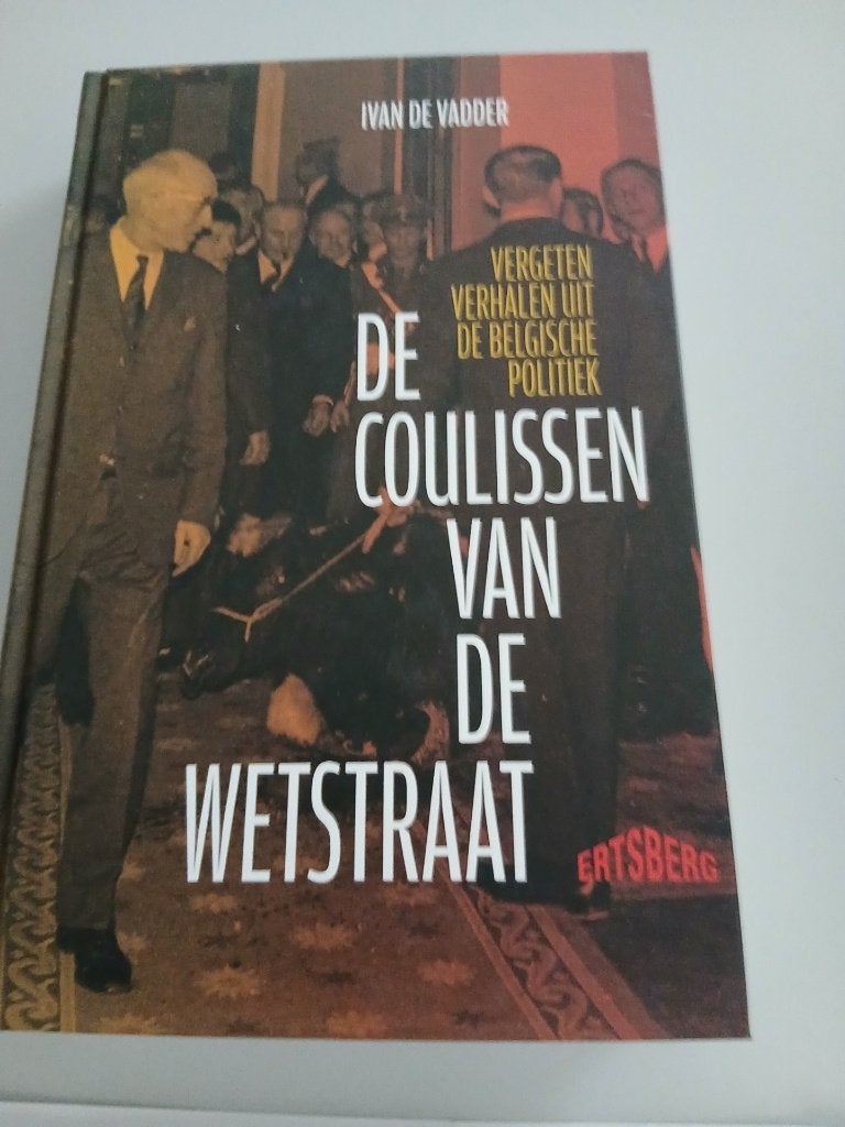 Ivo De Vadder  De coulissen van de wetstraat, Enlèvement, Neuf