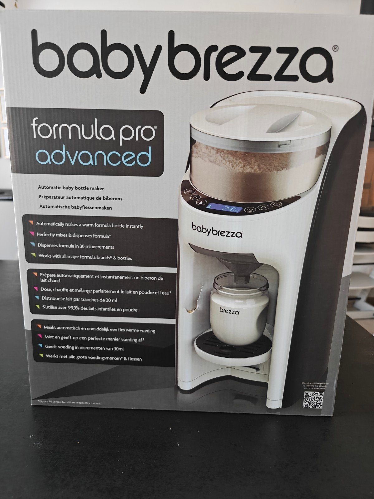 Baby Brezza préparation lait biberon, Kinderen en Baby's, Babyvoeding en Toebehoren, Ophalen, Zo goed als nieuw, Babyfles, Baby Brezza