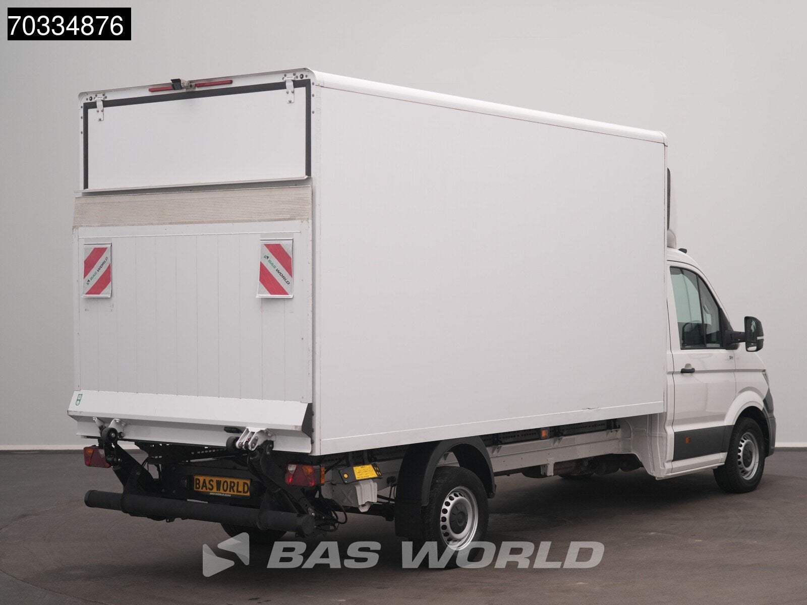 Volkswagen Crafter 177pk Automaat Laadklep Bakwagen Airco Ca, Stof, Gebruikt, Euro 6, 4 cilinders