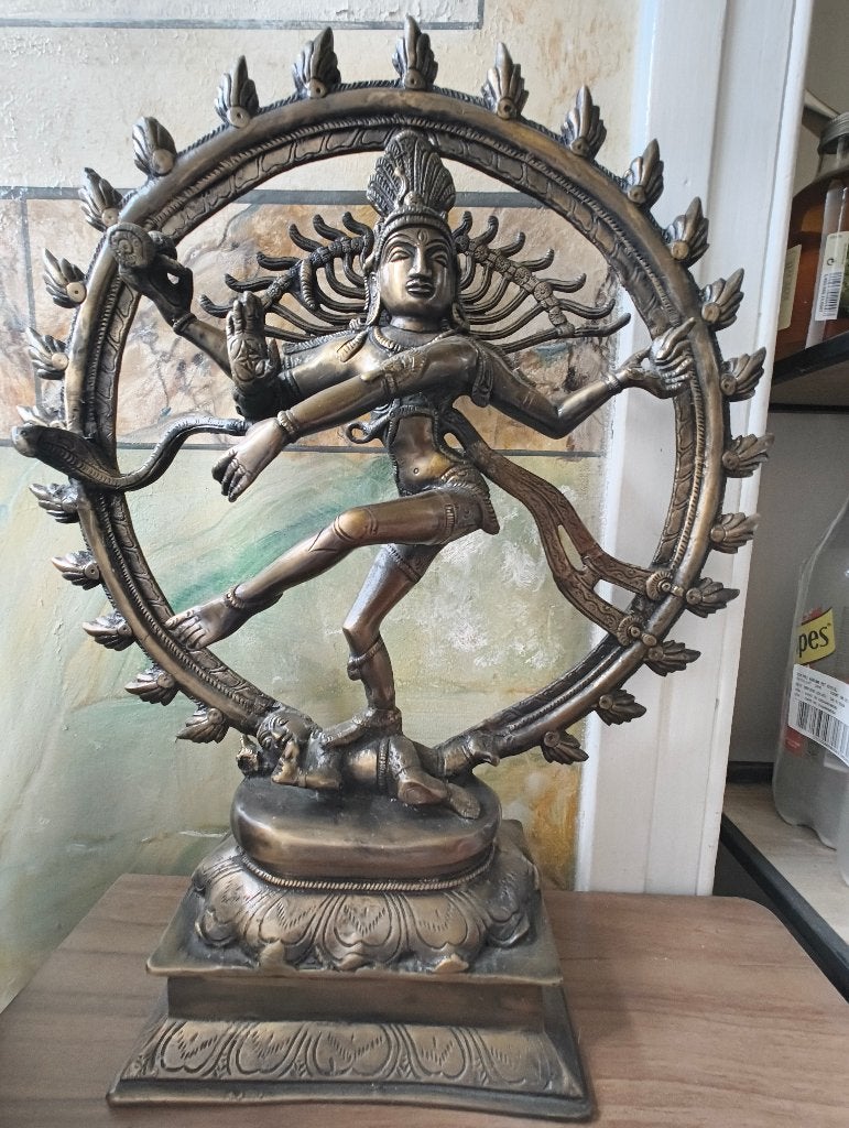 Groot Bronzen Shiva Nataraja Beeld 60 cm (12 kg), Ophalen
