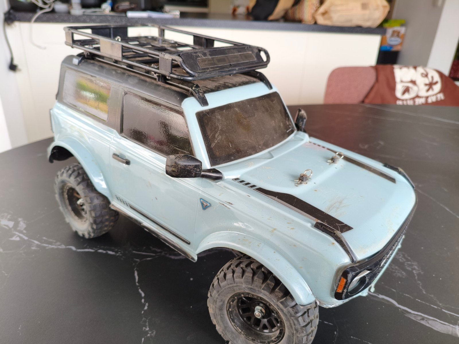 Tamiya Ford bronco cc-02 chassis, Hobby en Vrije tijd, Ophalen