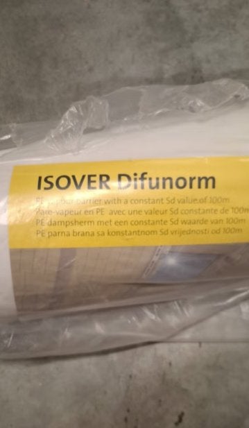 Dampscherm isover, Overige materialen, Nieuw, 15 m² of meer, Ophalen