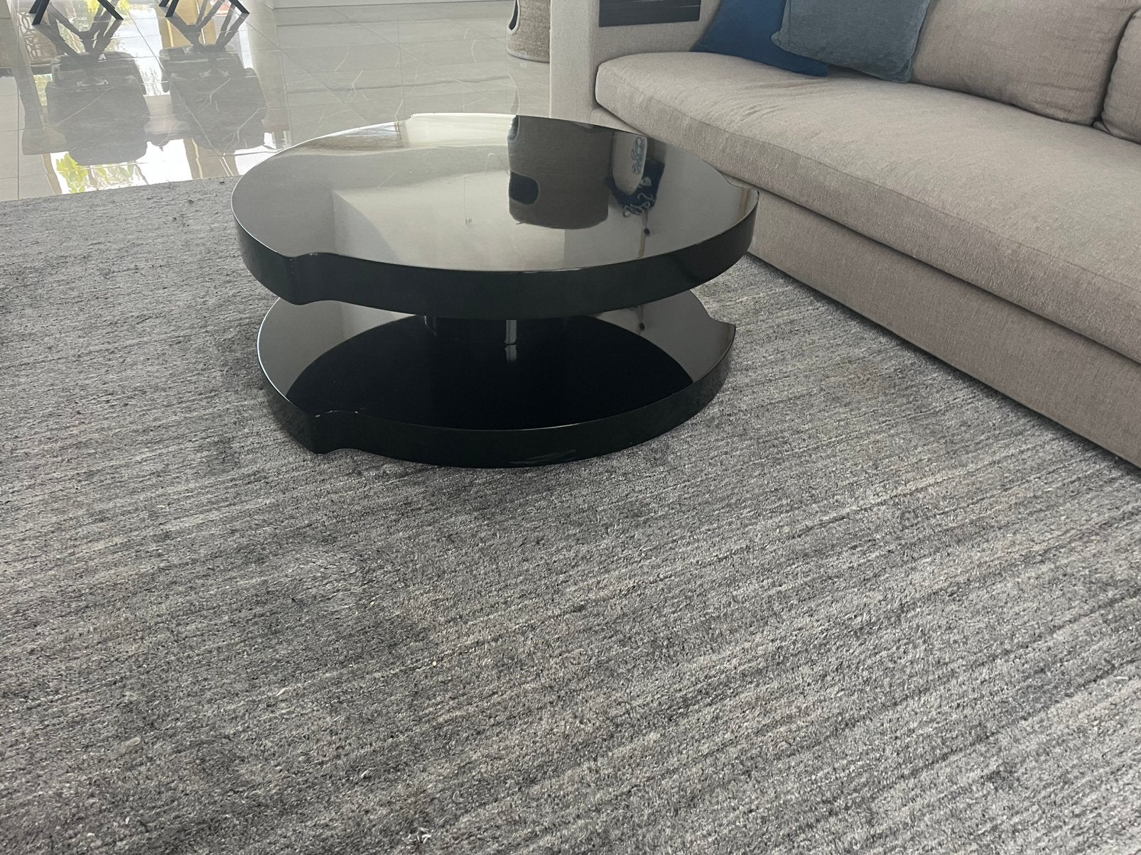 Moderne design salontafel, Ophalen, Zo goed als nieuw