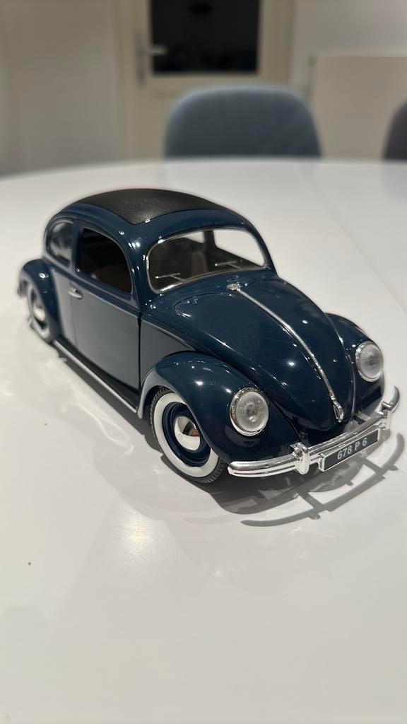 VW COX 1/18 Soiido sans boite super état, Ophalen of Verzenden, Zo goed als nieuw, Auto, Solido