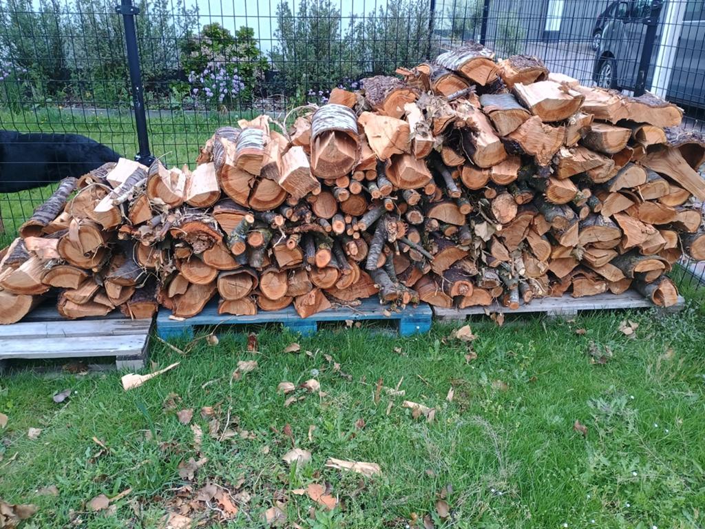 Brandhout kers 2 Kuub 190€, Tuin en Terras, Brandhout, Ophalen