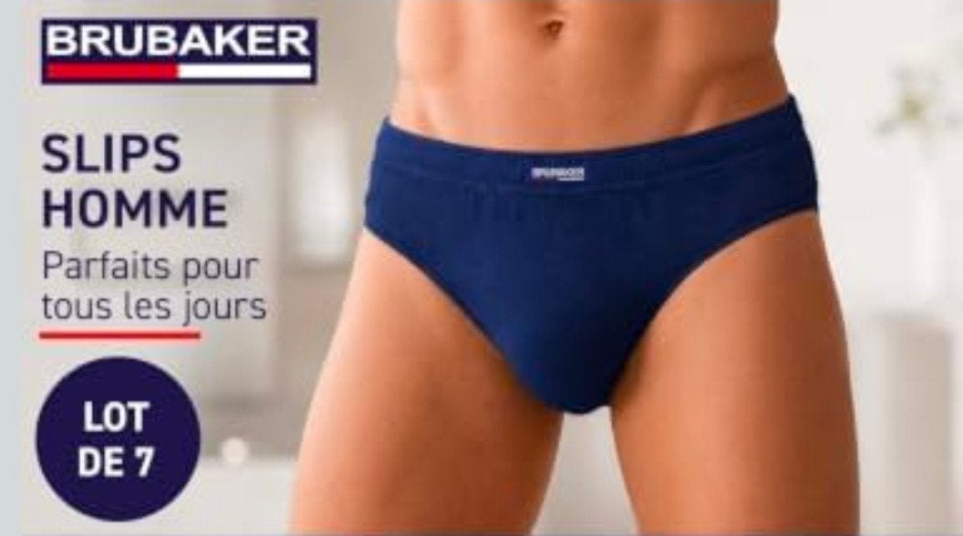 BRUBAKER 7-Pack Heren Slips Katoen NIEUW NOOIT GEBRUIKT. XL, Kleding | Heren, Ophalen