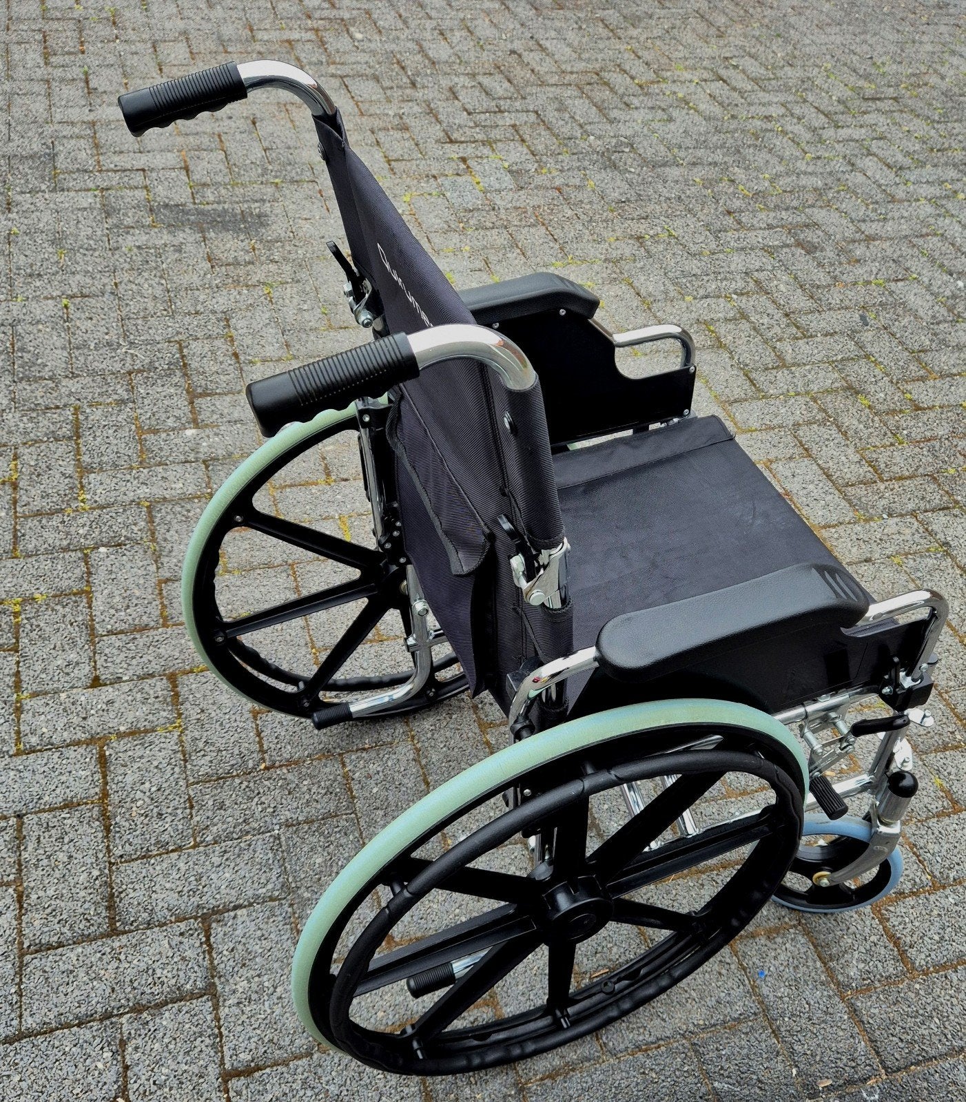 Fauteuil roulant, Divers, Enlèvement, Pliant, Comme neuf, Fauteuil roulant à pousser