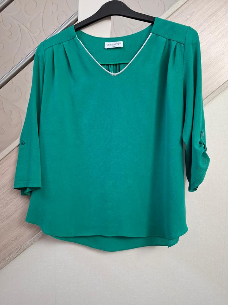 Blouse groen,mt 42 ,dames, Ophalen of Verzenden, Groen