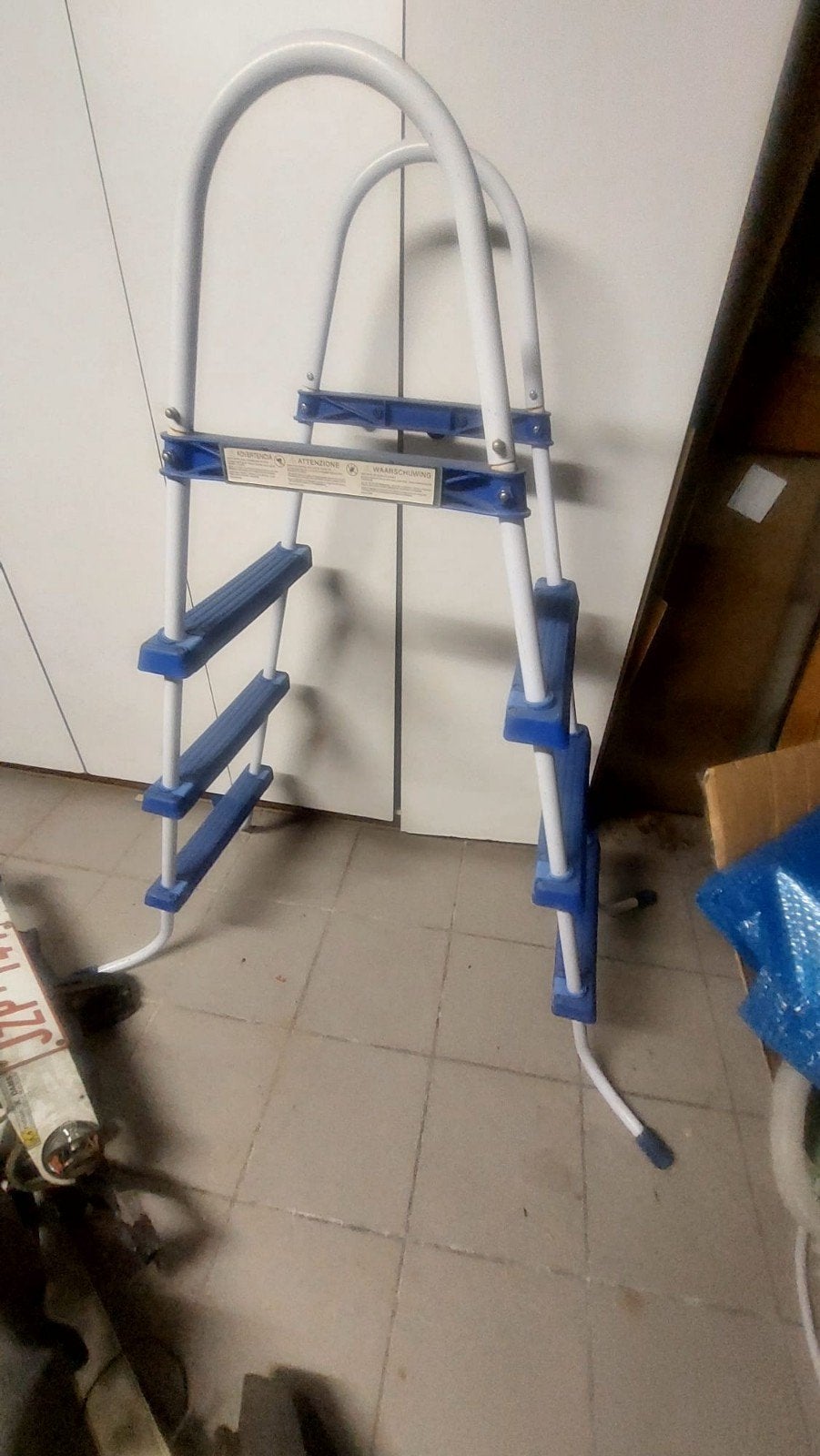 ladder zwembad 107 cm, Ophalen, Gebruikt, Ladder