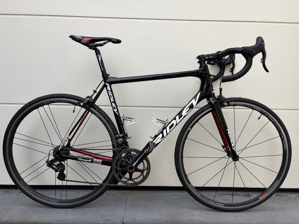 Ridley Helium SLX, Campganolo super record eps, maat M, Fietsen en Brommers, 28 inch, Carbon, Zo goed als nieuw, Meer dan 20 versnellingen