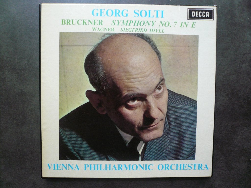 LP ​Decca G. SOLTI, Vienna Philh Orchestra Bruckner:Symph 7, CD & DVD, Vinyles | Classique, Utilisé, LP, 12 pouces, Symphonie