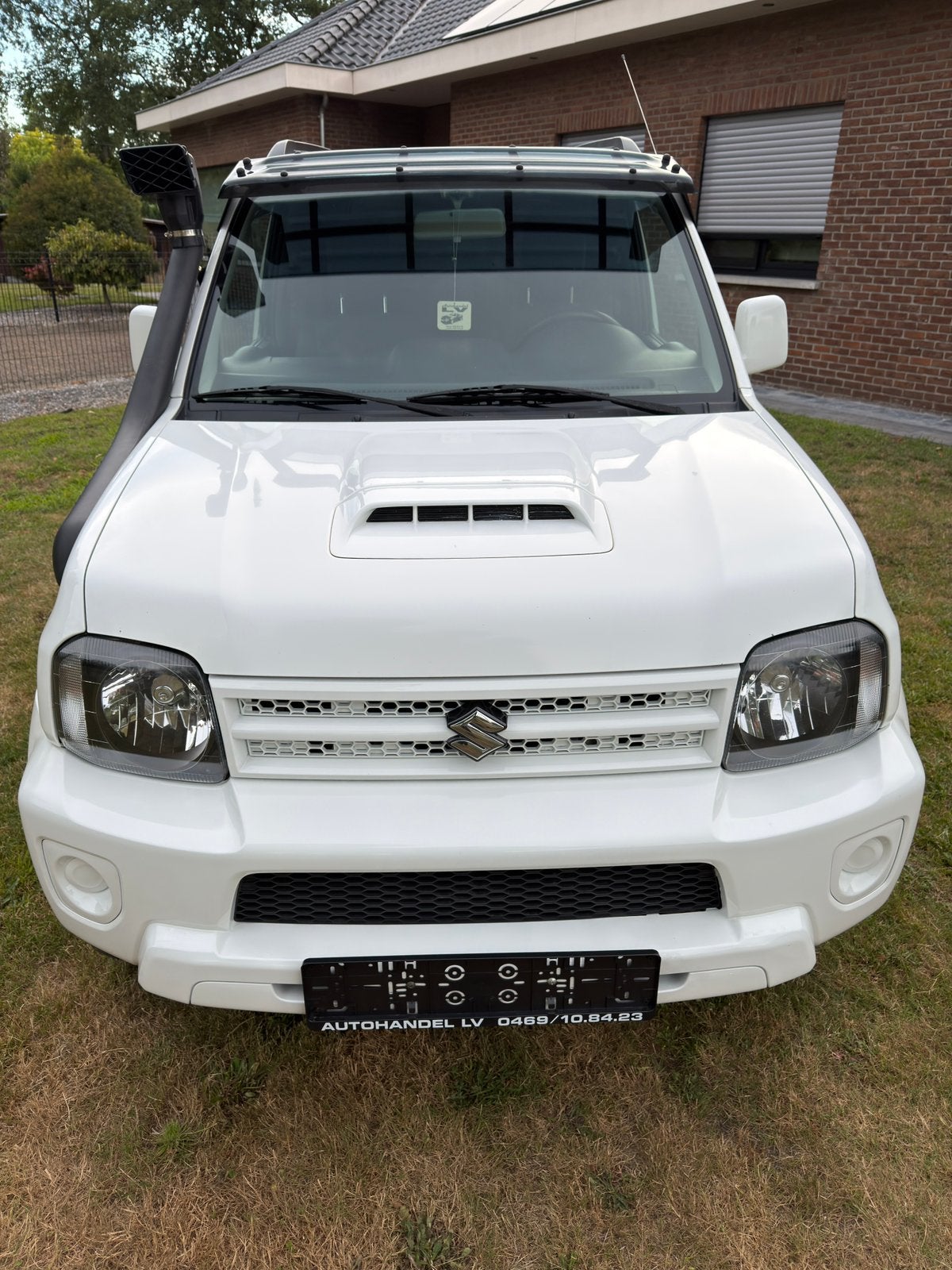 Suzuki Jimny 4x4 *1.3Benzine*Snorkel*Gekeurd*, Auto's, 4 zetels, Wit, https://public.car-pass.be/verify/7587-4210-2567, Bedrijf