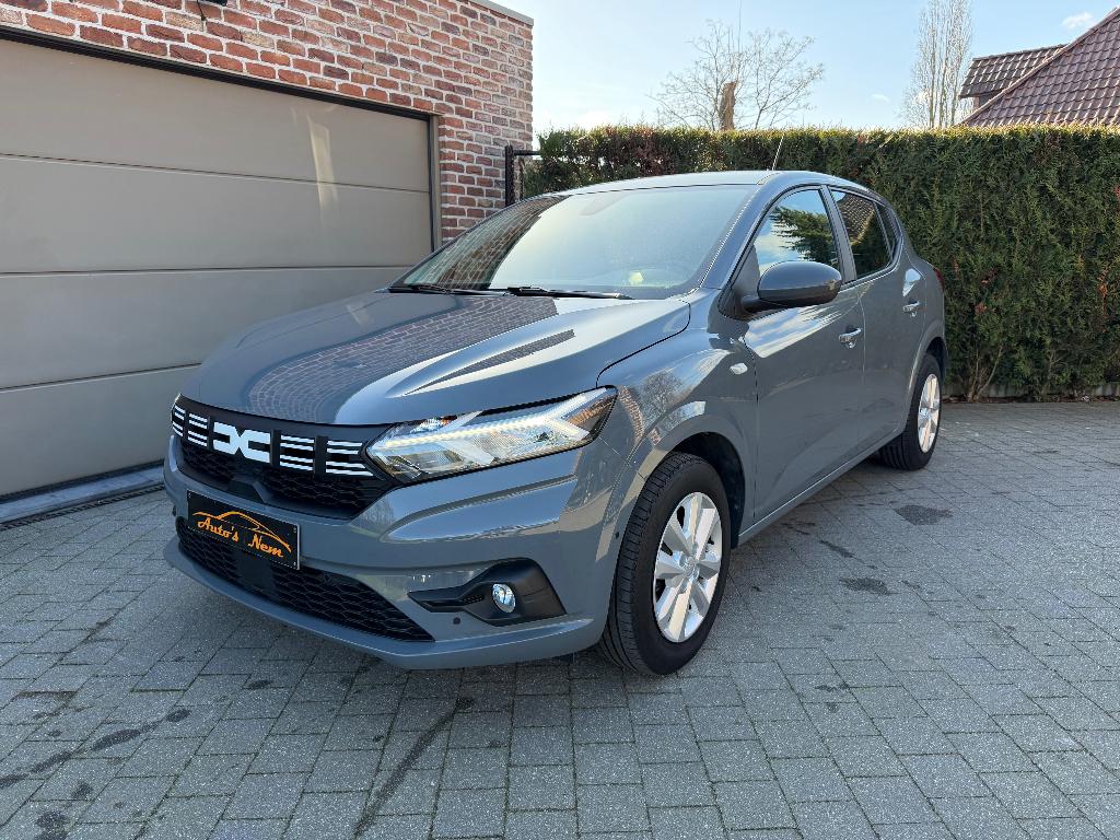 Dacia Sandero 1.0 TCe Expression CVT,GARANTIE,AIRCO,CARPLAY,, Auto's, Stof, 67 kW, Bedrijf, 5 deurs