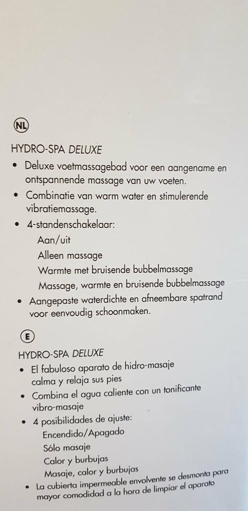 Voetmassage, Sport en Fitness, Ophalen, Zo goed als nieuw