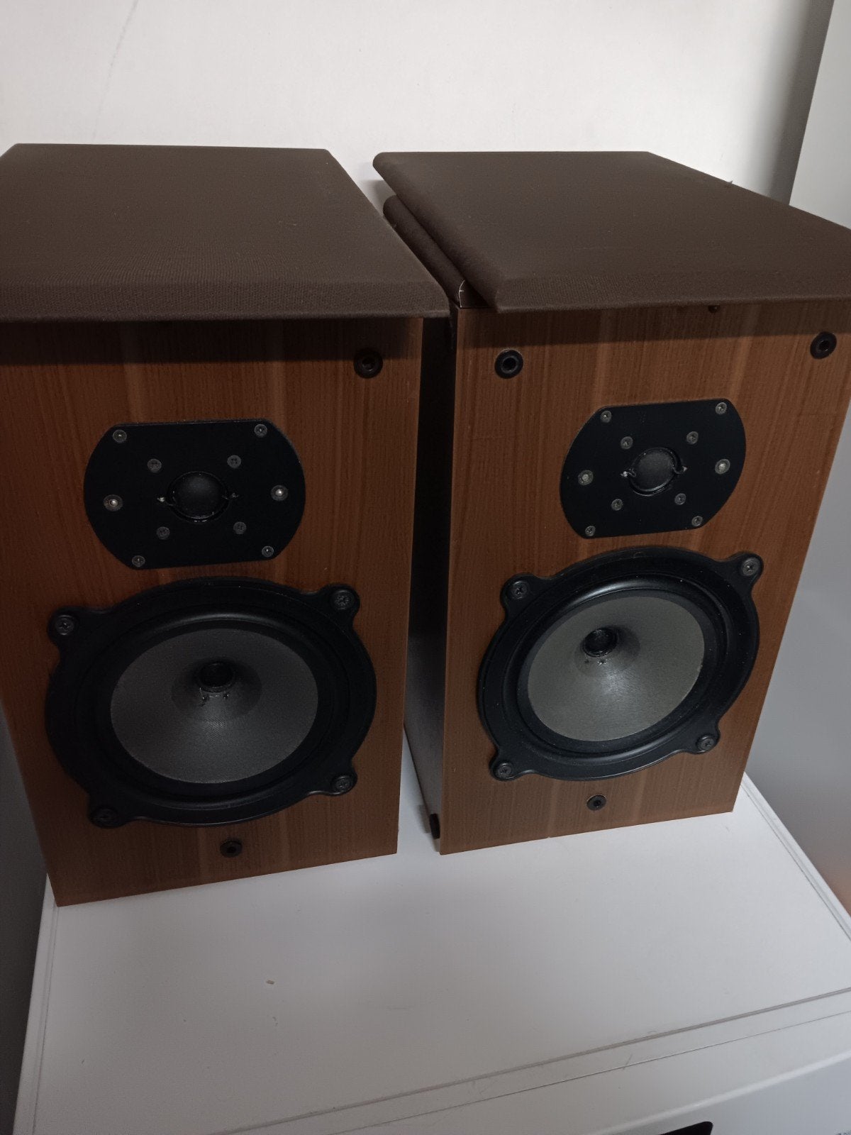 B&W, DM 22, haut-parleurs, bon état, TV, Hi-fi & Vidéo, Enlèvement ou Envoi, 60 à 120 watts, Utilisé, Bowers & Wilkins (B&W)