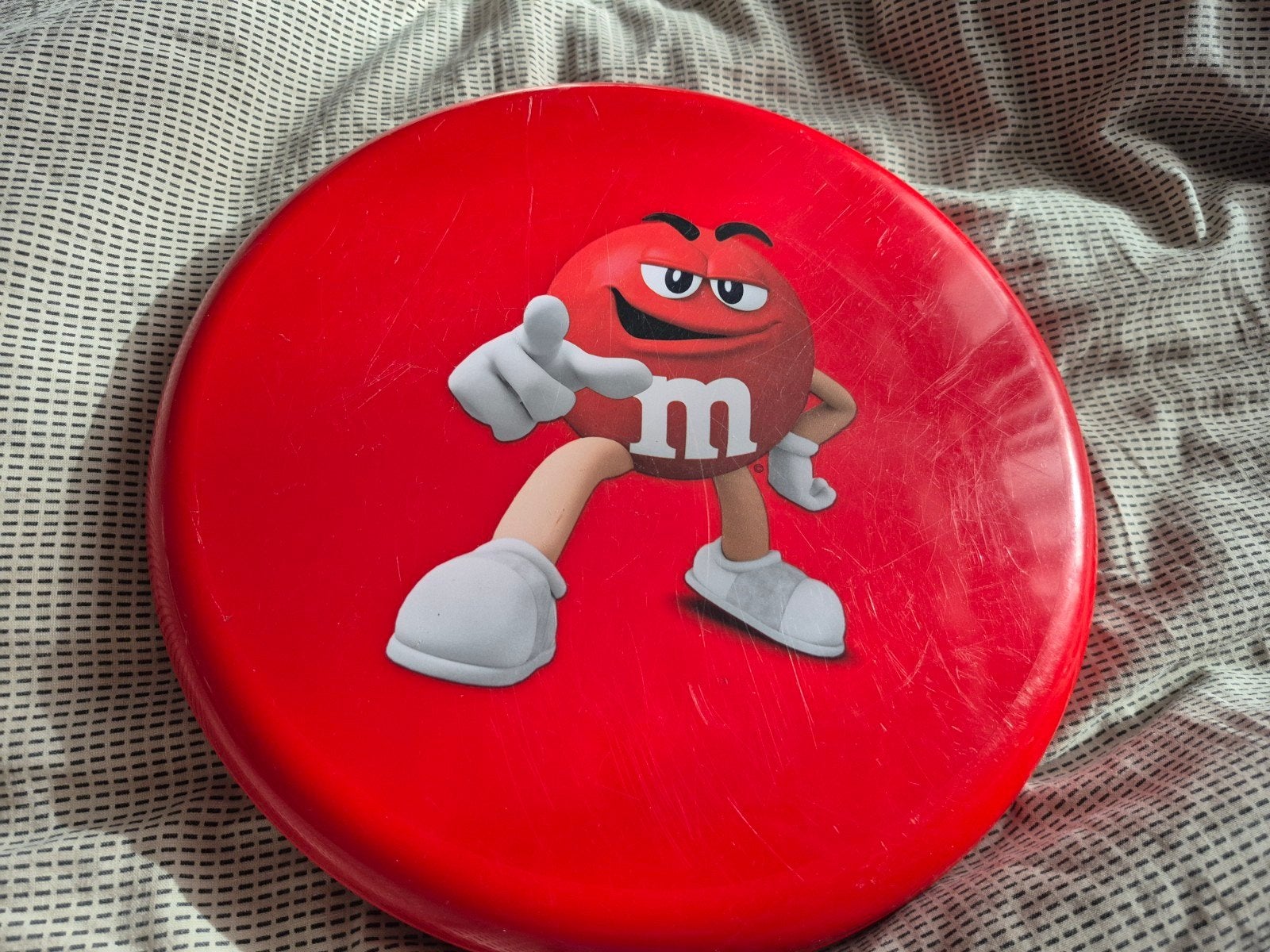 M&ms frisbee vintage gebruikte staat, Enlèvement ou Envoi
