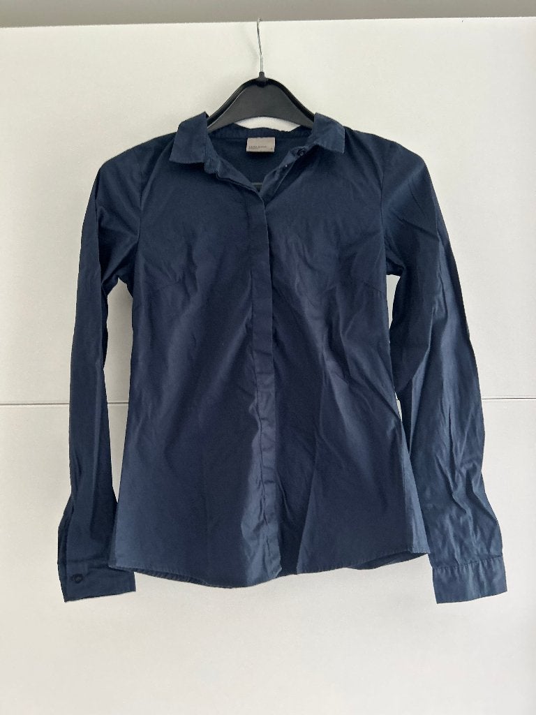 Vero Moda donkerblauwe blouse, Blauw, Vero Moda, Ophalen of Verzenden, Zo goed als nieuw