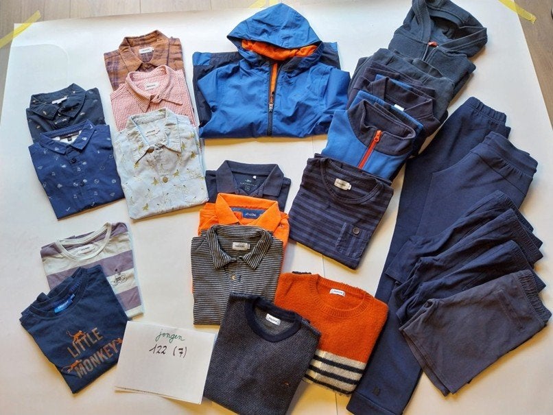 pakket kinderkledij jongen - maat 122, Kinderen en Baby's, Kinderkleding | Maat 122, Ophalen, Gebruikt, Jongen